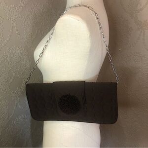 Vera Bradley Chocolate Brown Clutch purse great condition